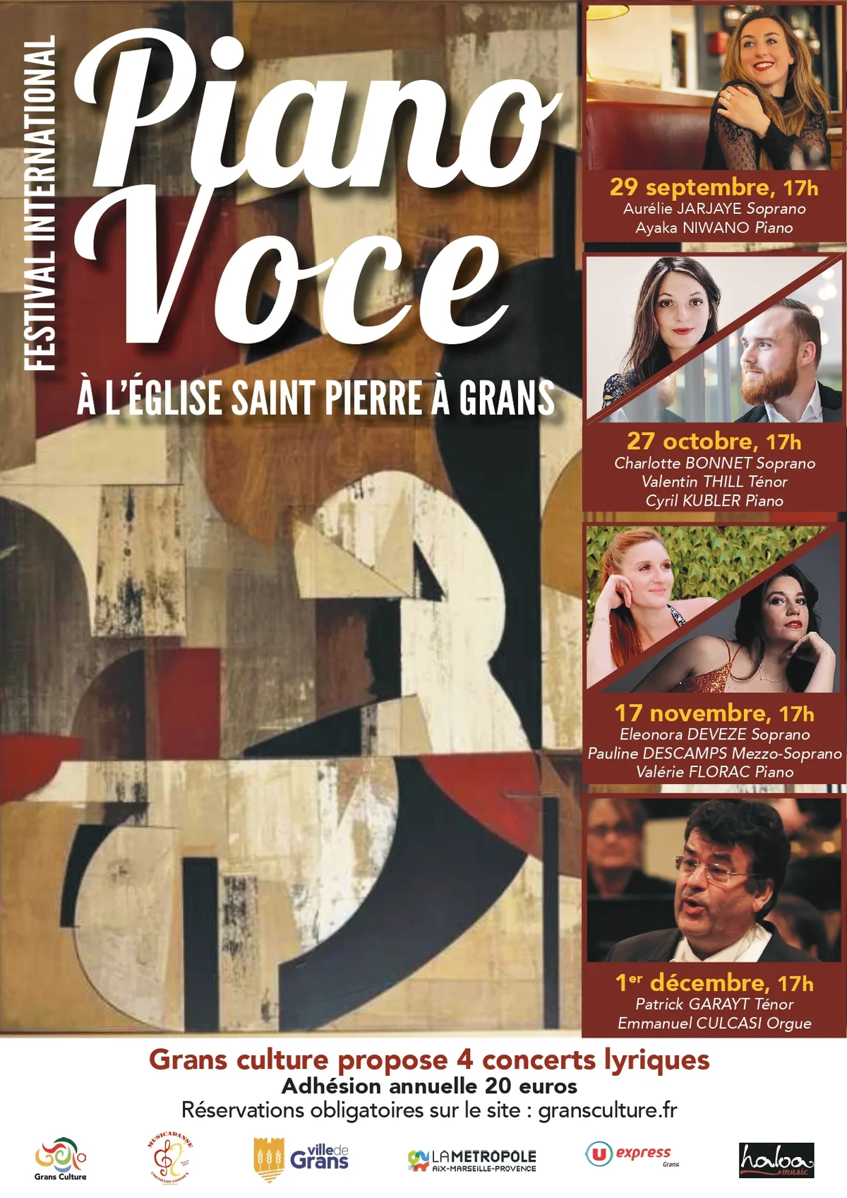 Festival International Piano Voce à Grans
