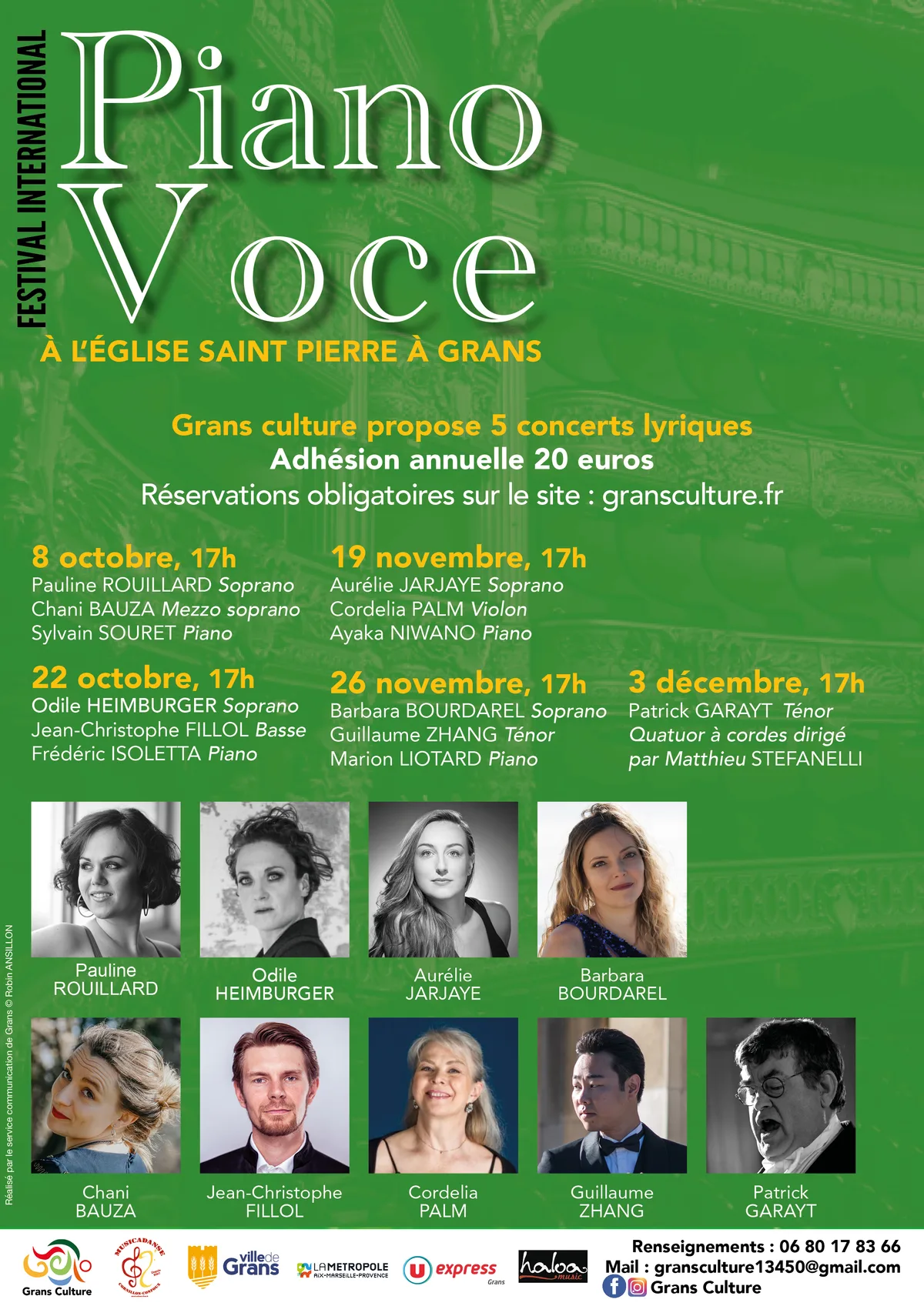 Affiche du concert