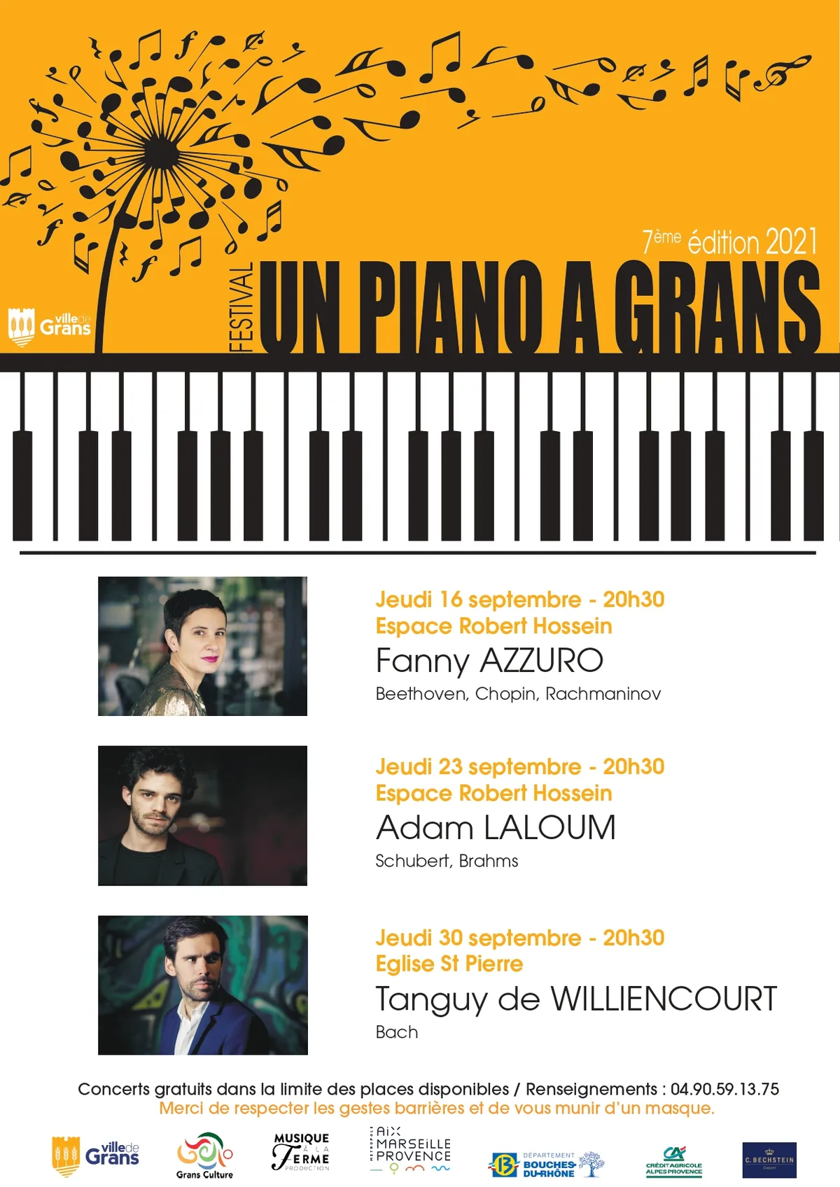 En remplacement d'Adam Laloum, souffrant