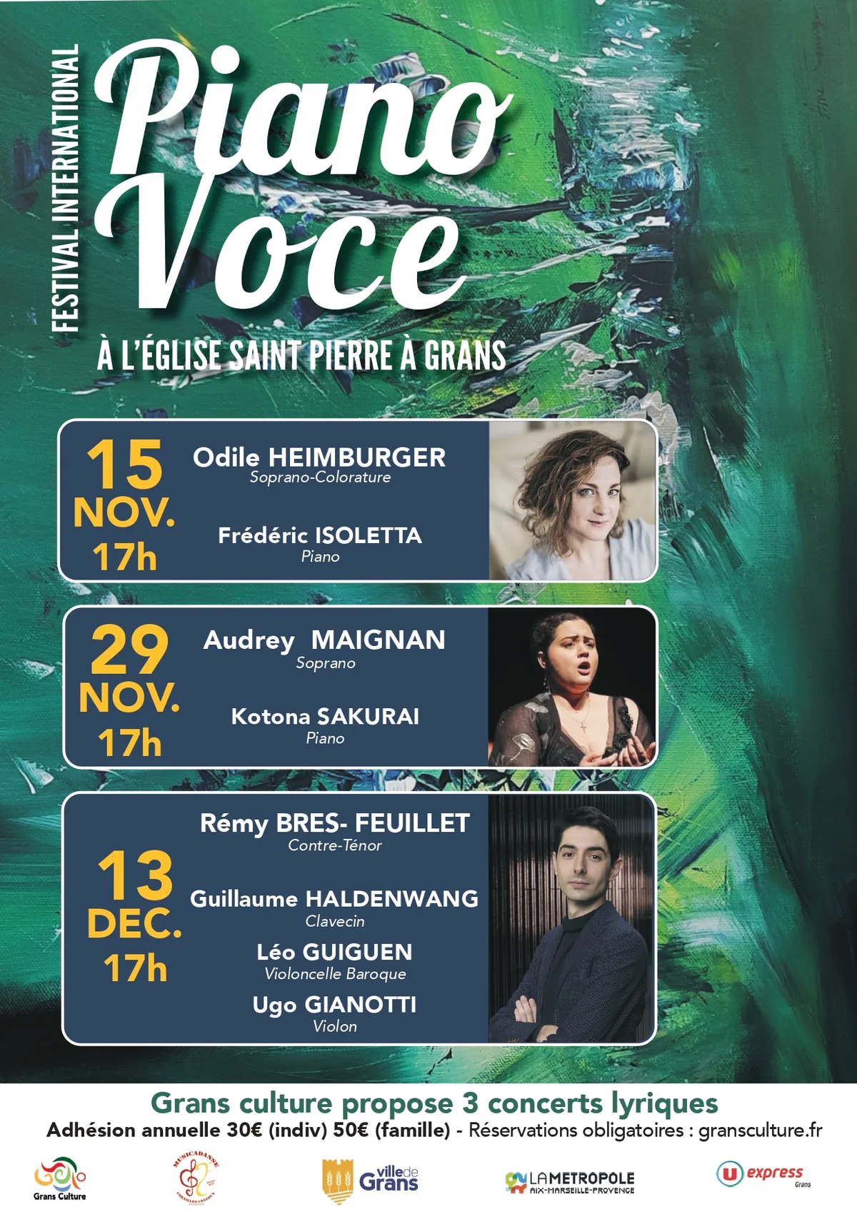 Concert Lyrique en l'Eglise Saint Pierre de Grans